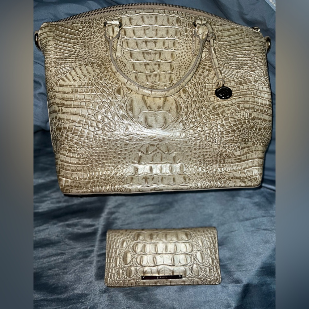 Brahmin Melbourne Large Duxbury and Wallet